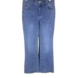 Shoedazzle Women's Leilani Booty Lifter Bootcut Jeans Size 32